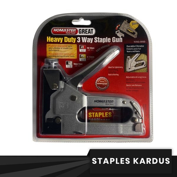 

staples tembak HOMASTER / steples tembak / staple gun BONUS ISI 600pcs