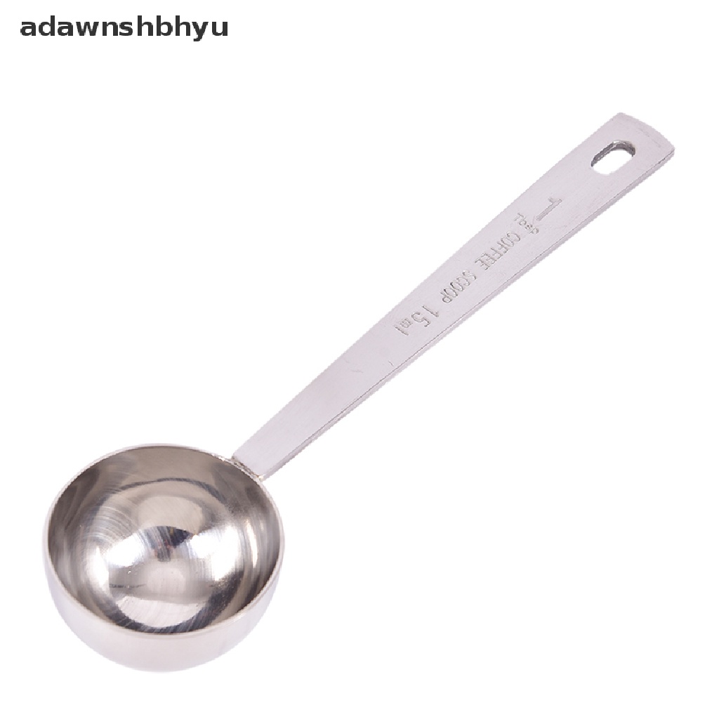 Adawnshbhyu Sendok Takar Kopi Sendok Makan Stainless Steel Scoop Coffee Tea Baking Sugar ID