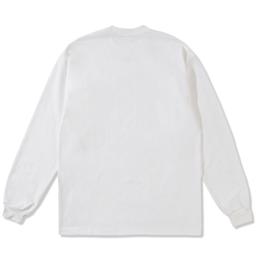 Real Heavy Long Sleeve 16s White