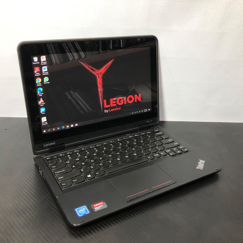 Lenovo Thinkpad Yoga 11E  Touchscreen filip Convertible Ultrabook Ram 4gb SSD 128gb - windows 10