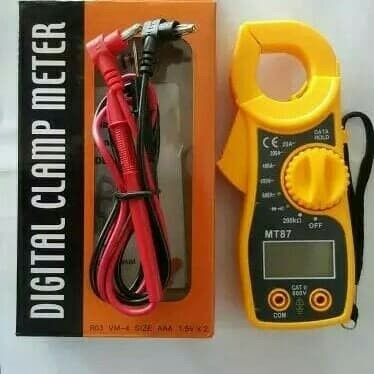 Tang Ampere Meter Digital Clamp Meter MT87 MT 87 MT-87 dwi3l Buru Order