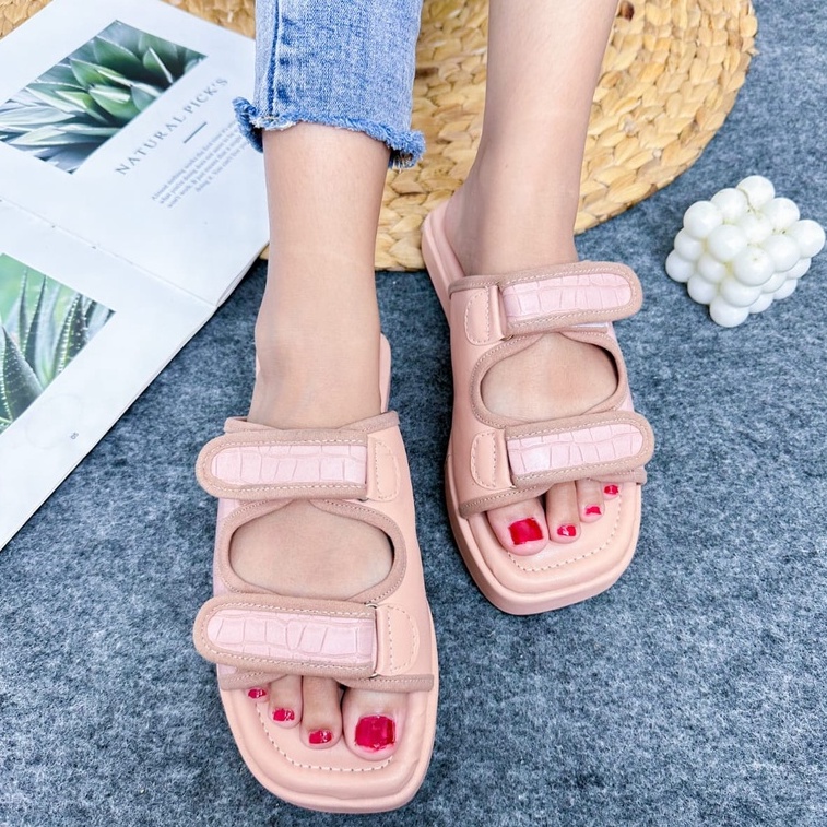 QZ - Keira Sandal Wanita Velcro Korean Look AP 04