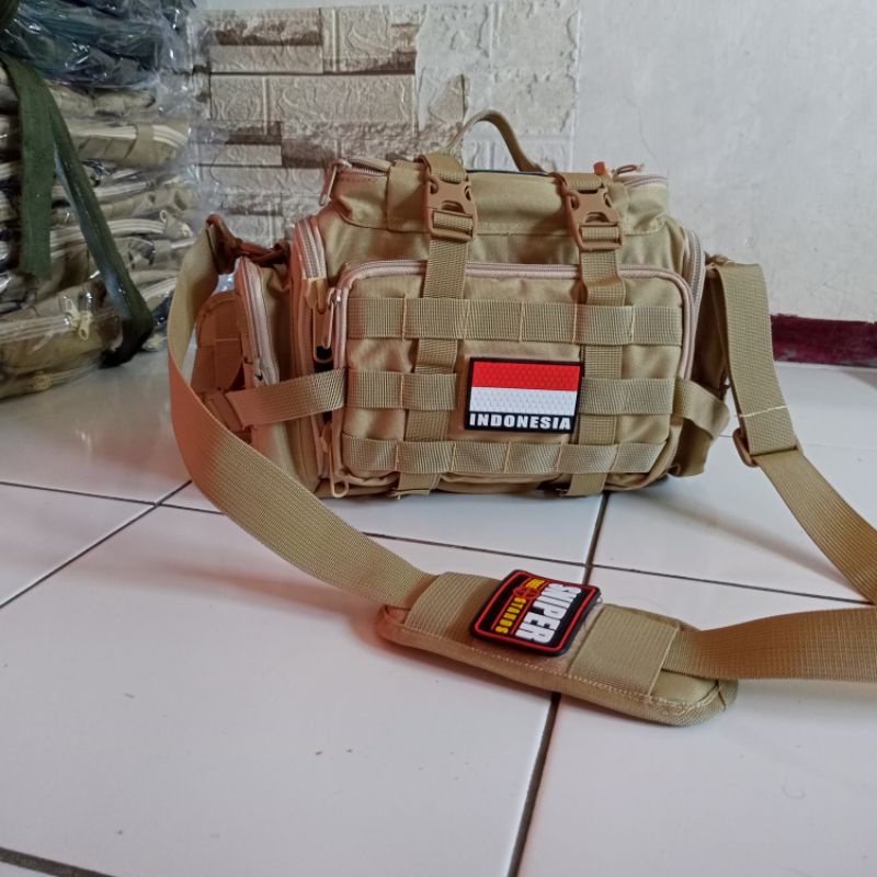 TAS SLEMPANG MULTIPUNGSI-TAS WARIOR ARMY BANDUL