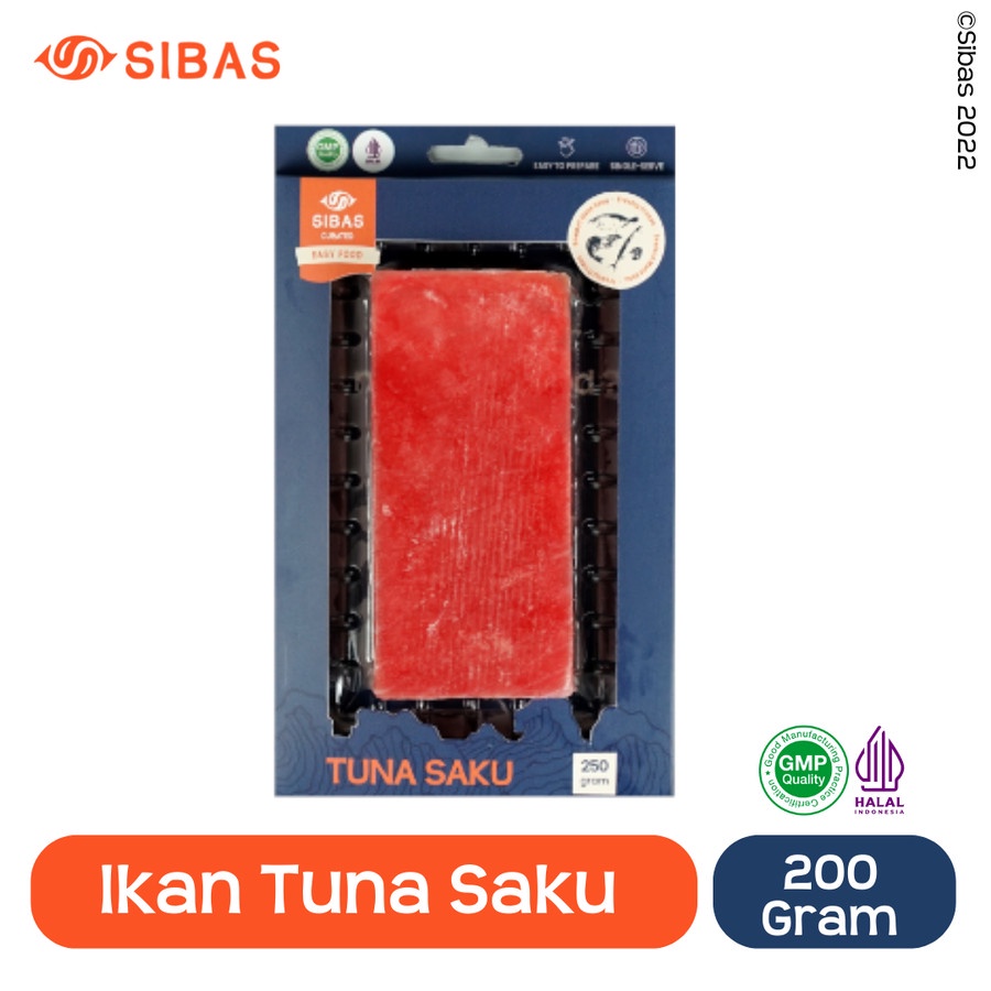 SIBAS TUNA FILLET 250GR