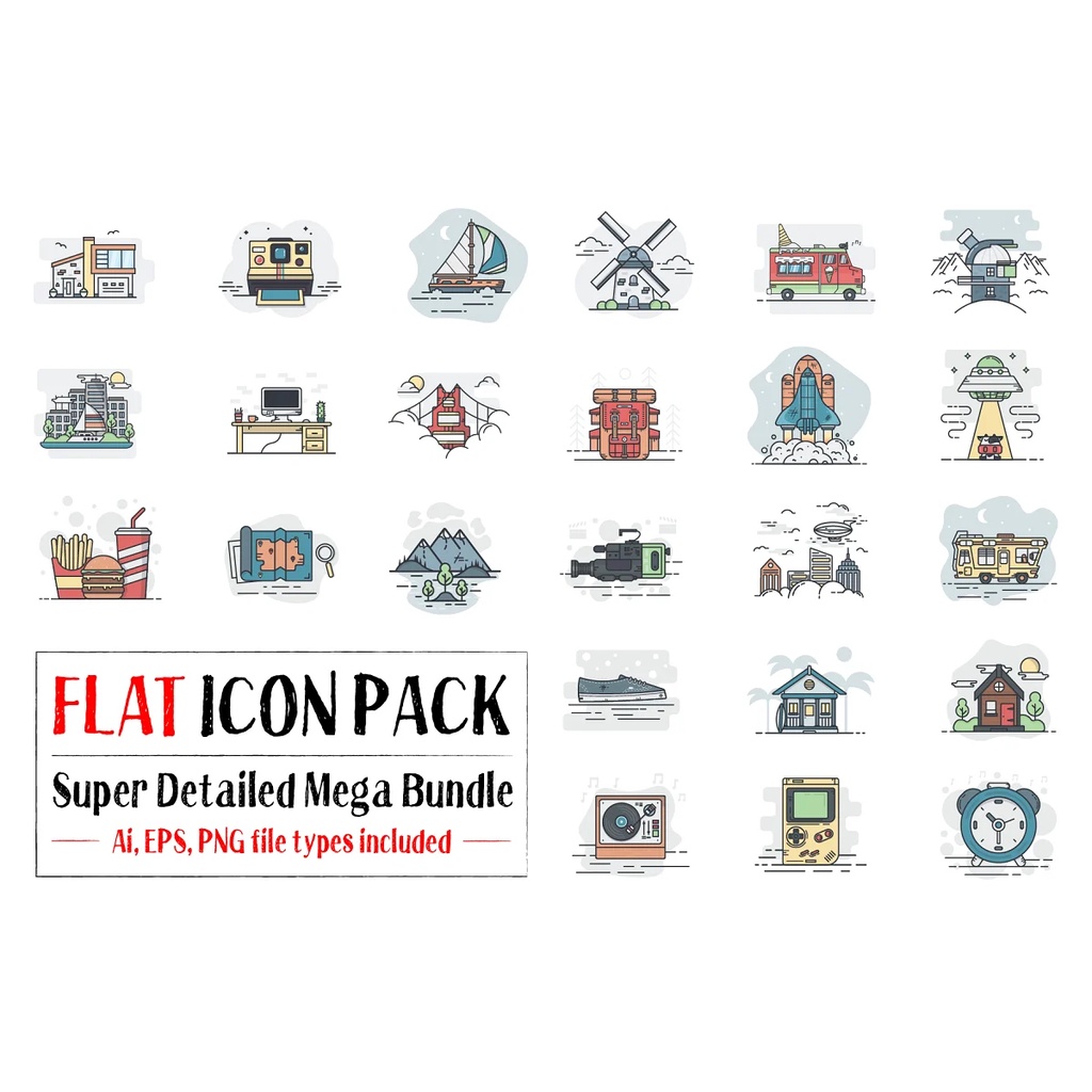 Flat Icon Pack