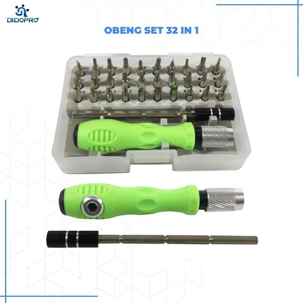 Obeng Set 30 in1 Obeng HandPhone Elektronik HP Screwdriver Set 30in1