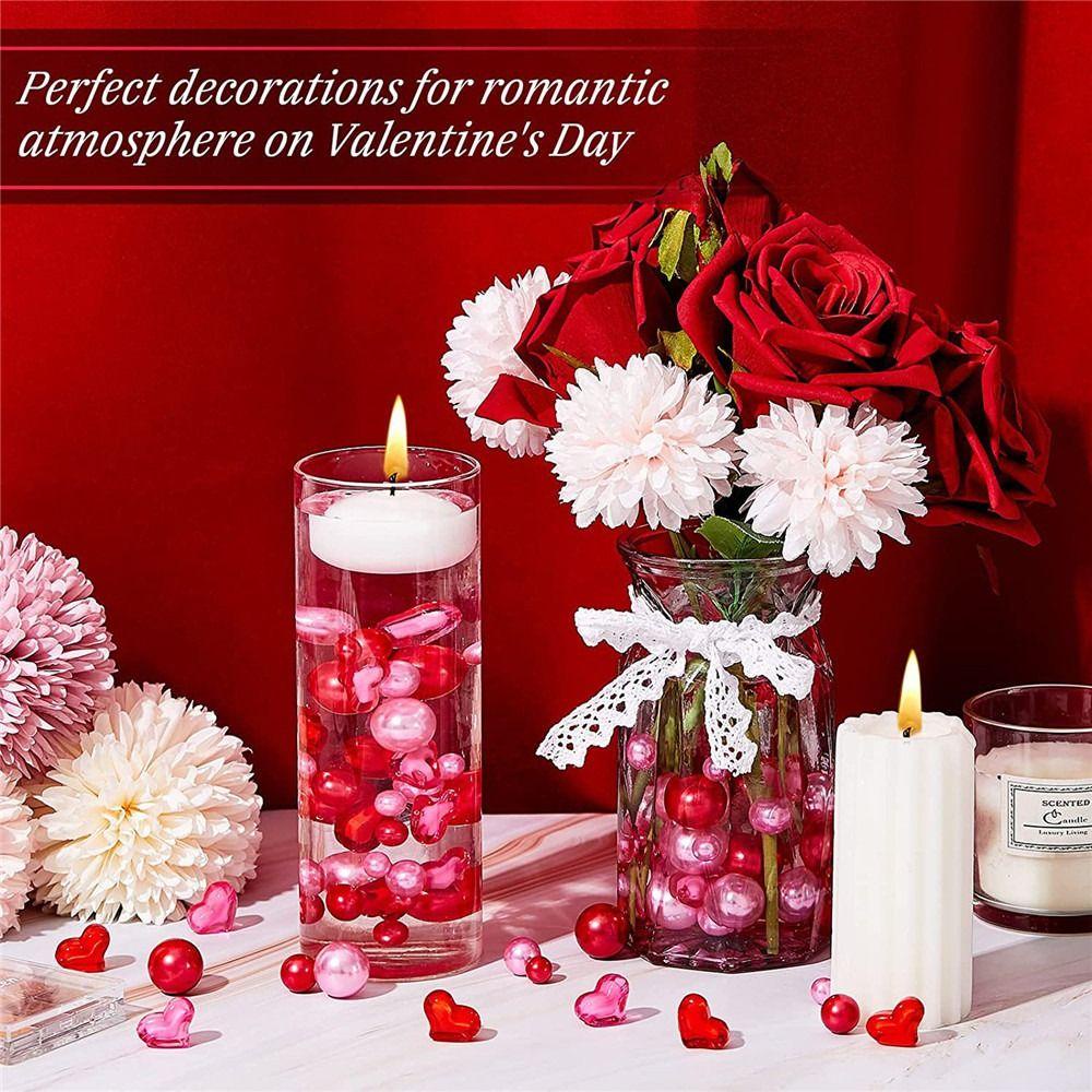 R-vas Bunga Filler Pearl Hot Centerpiece Lilin Apung Dekorasi Meja Candyland Pearls