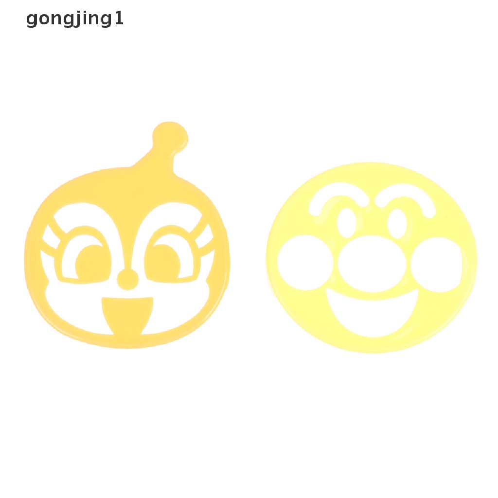 Ggg Anpanman Cetakan Rumput Laut Smiley Super Cute Pull Flower Mold Duster Nasi Bola ID
