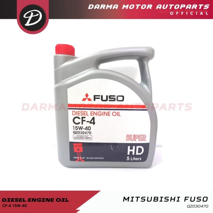 SALEE.. OLI MESIN DIESEL SOLAR CF4 15W-40 5 LITER TRUK FUSO PS190 PS220 PSS125 GRATIS ONGKIR