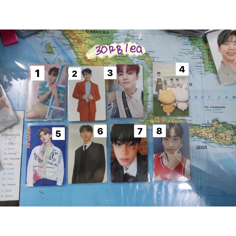 [BACA DESKRIPSI] Photocard The Boyz Seventeen Monsta X