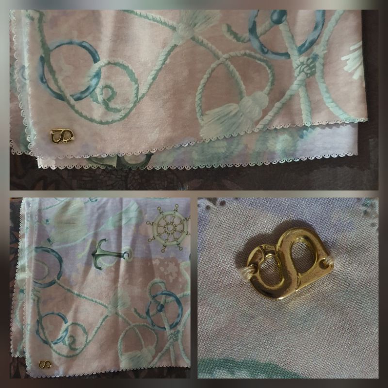 Buttonscarves preloved nautical yara