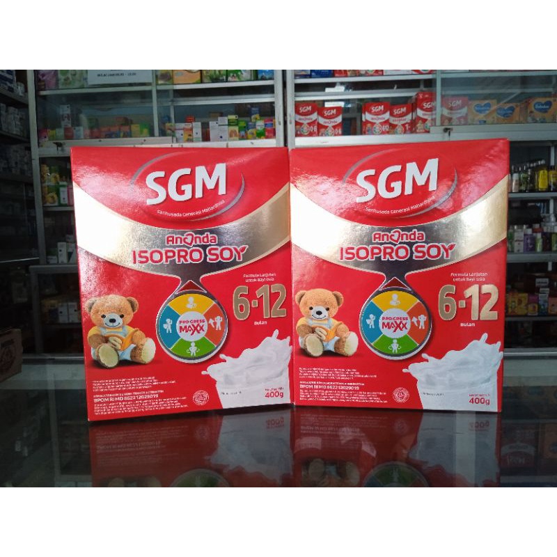 SGM ISOPRO SOYA 6-12BULAN 400GR