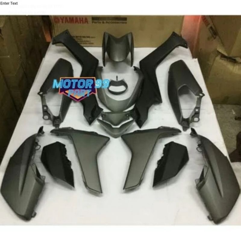 PAKET BODY HALUS YAMAHA NMAX LAMA NMAX OLD ABU ABH GREY ORIGINAL YGP