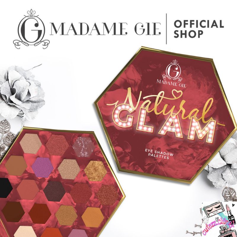 ☃Cutezz_Ching1☃Madame Gie Natural Glam Eyeshadow Palettes