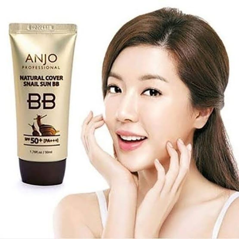 🇰🇷Anjo Snail BB Cream (BB CREAM SCAR/BOPENG) SPF 50+/PA+++++ 50ml