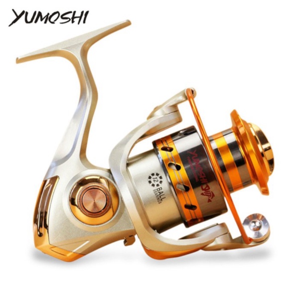 

Dijual YUMOSHI REELSKING EF3000 Reel Pancing Spinning 12 Ball Bearing Silver Murah