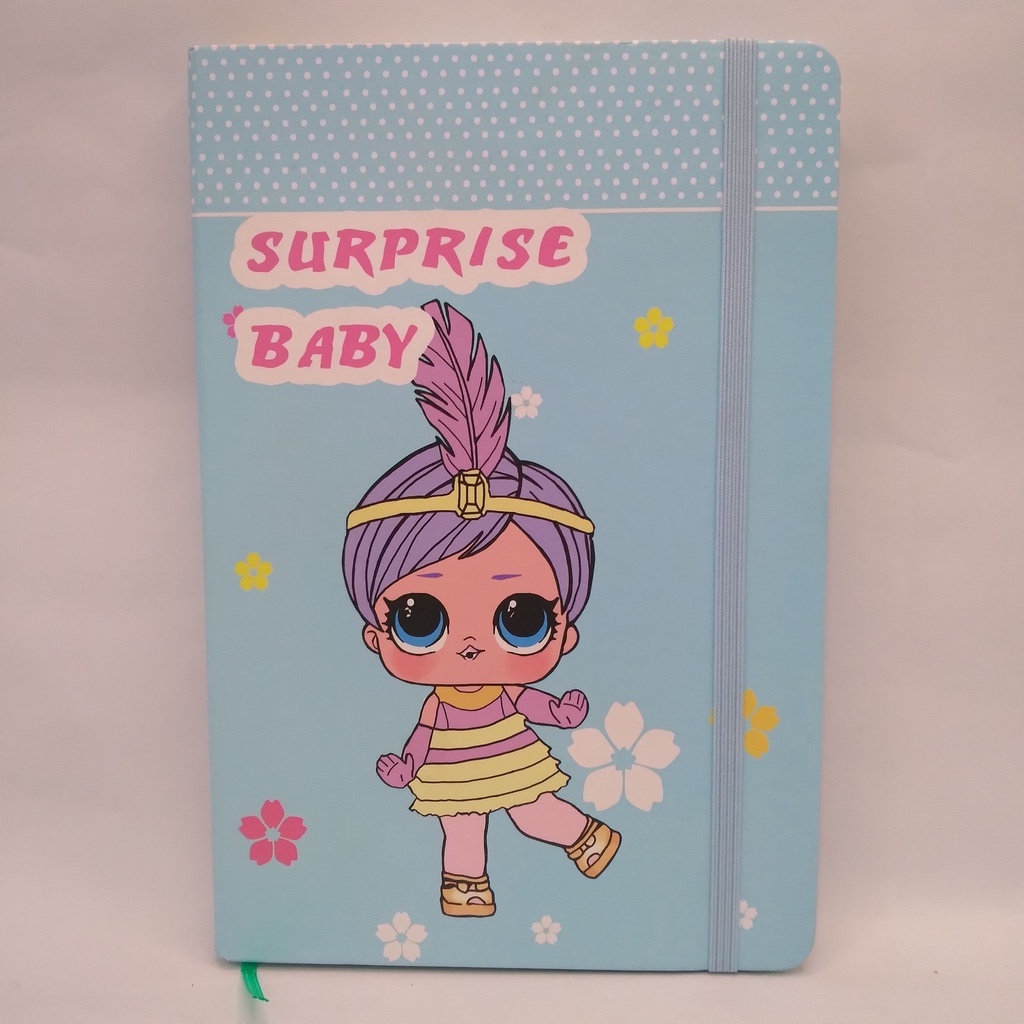 

NOTEBOOK TALI HARD COVER KARAKTER LOL