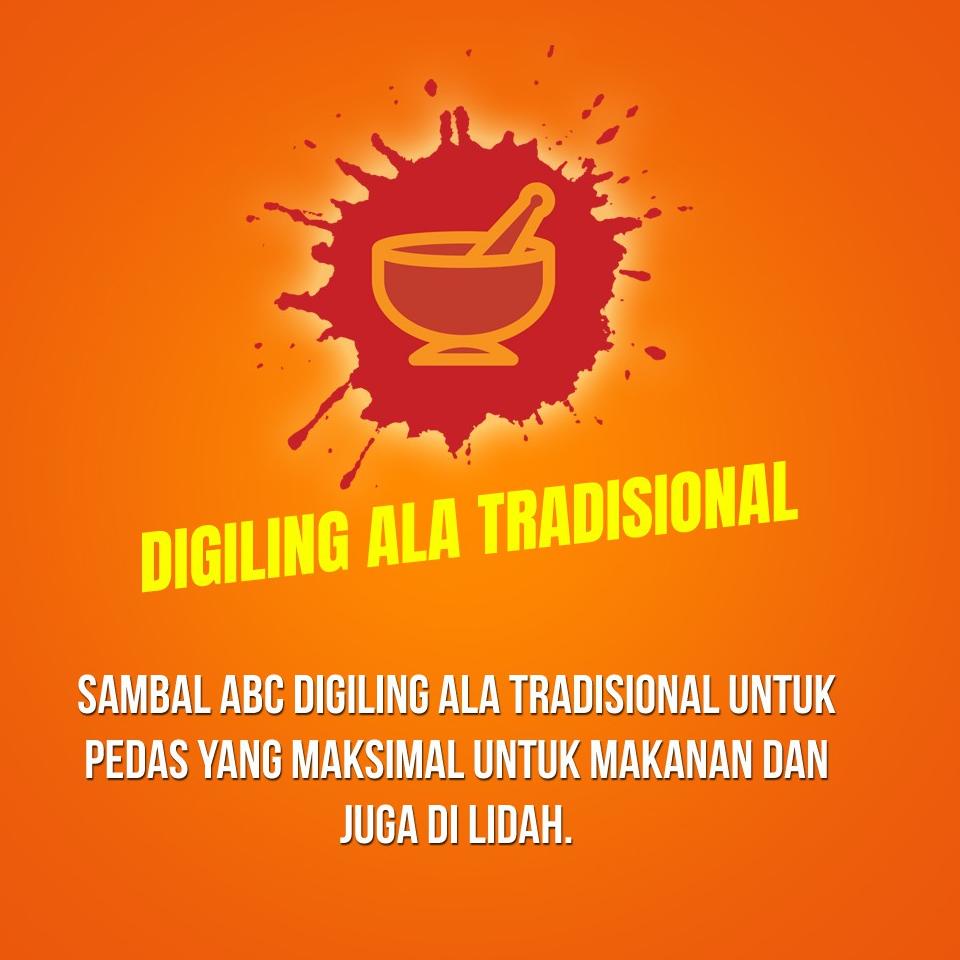 

⇮ ABC Sambal Asli 22 x 8 gr ガ