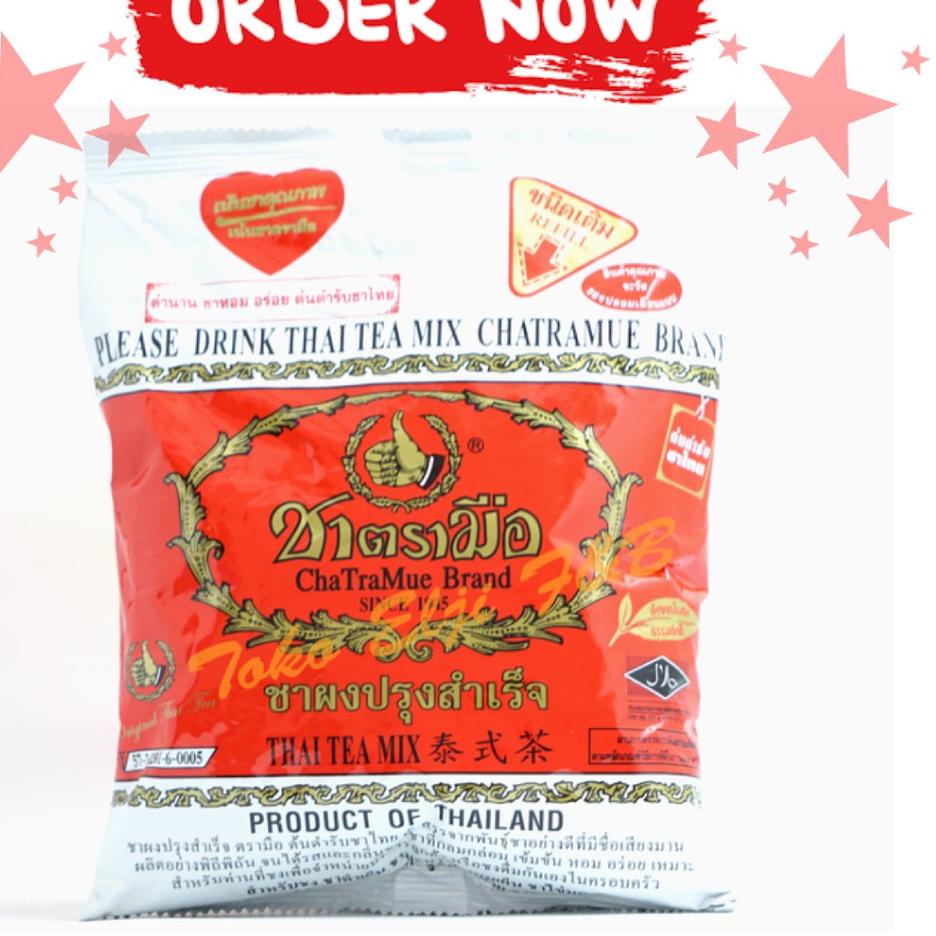 

[PRODUK KJJOL] Thai Tea Cha tra mue/ Thai tea mix chatramue 400gram 0YR