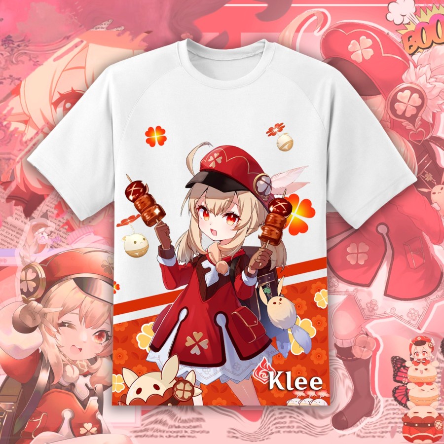 Kaos Klee Genshin Impact Fullprint