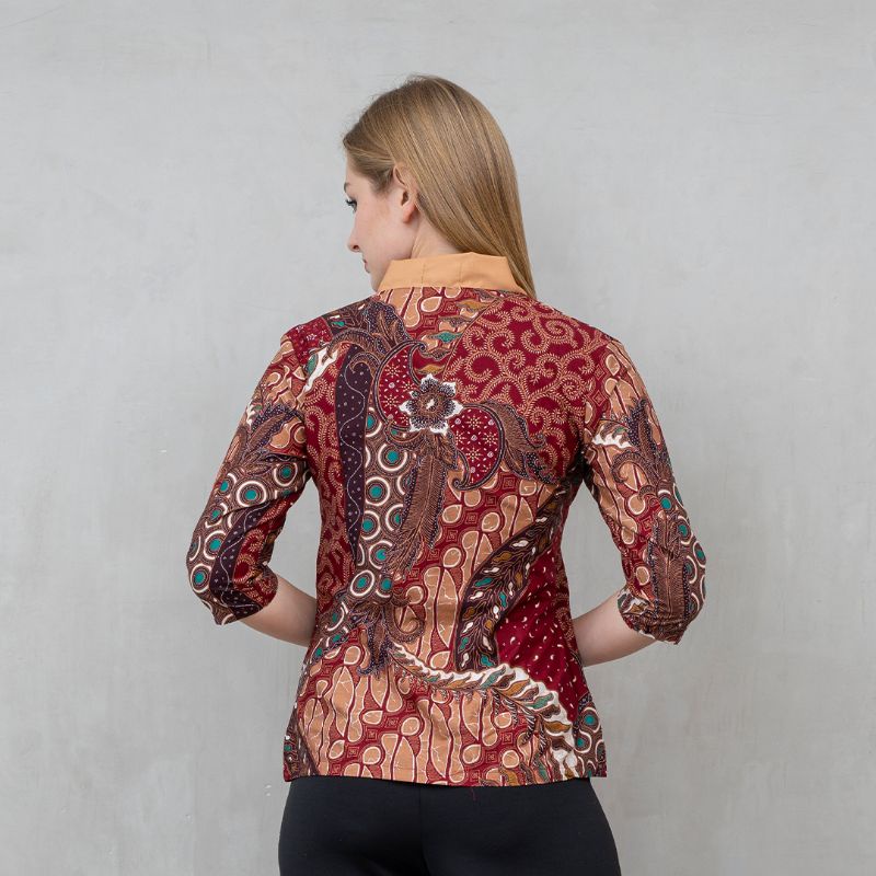 Blouse Batik Iswara New Size S/M/L/XL/XXL - NairaBatik