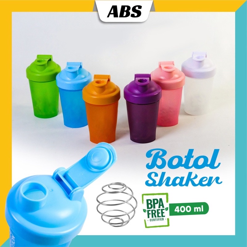 REAL INSTANT TERCEPAT bole plh wrna di notes{Bisa kirim instant COD Medan Termurah}BEST SELLER Shaker  400ML / Shaker Neon  / Shaker Gym / Botol  BONUS SHAKER