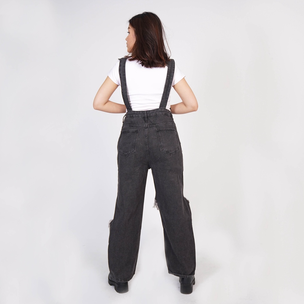 VIERLIN - Jumpsuit jeans 7630