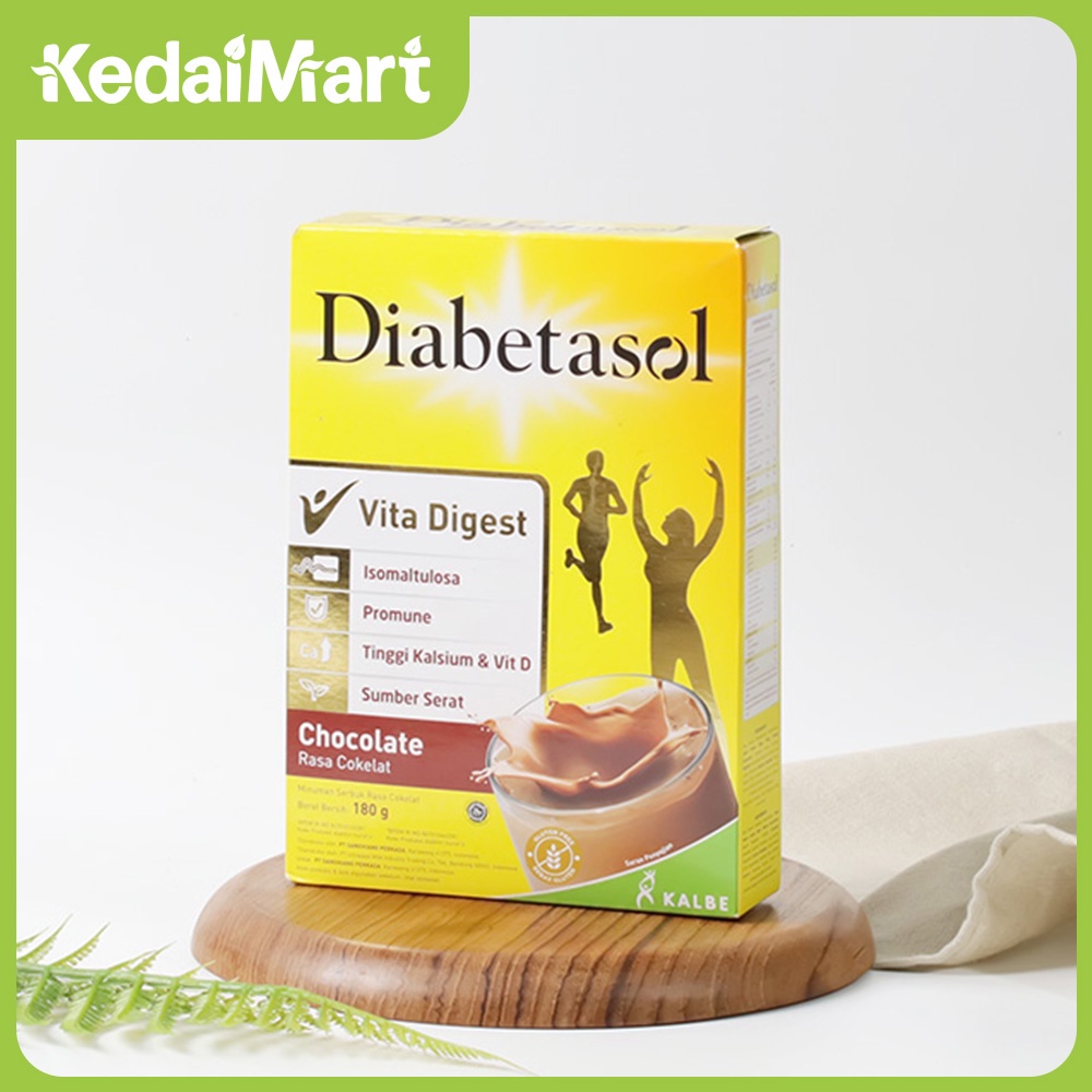 

Diabetasol Coklat 180 Gram