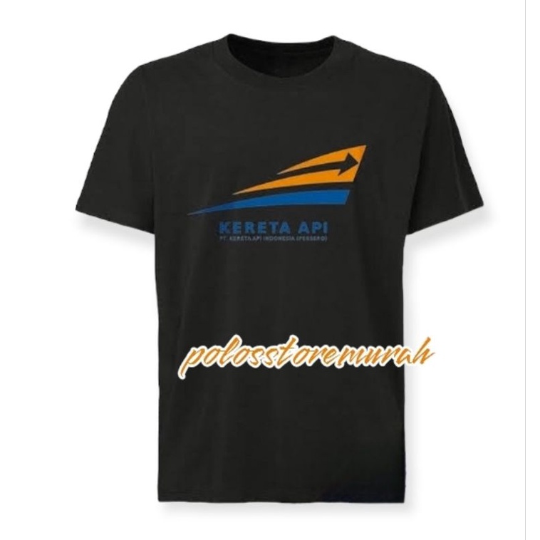KAOS PT KERJA KAOS PT KAI KERETA API INDONESIA BAJU TSHIRT BUMN