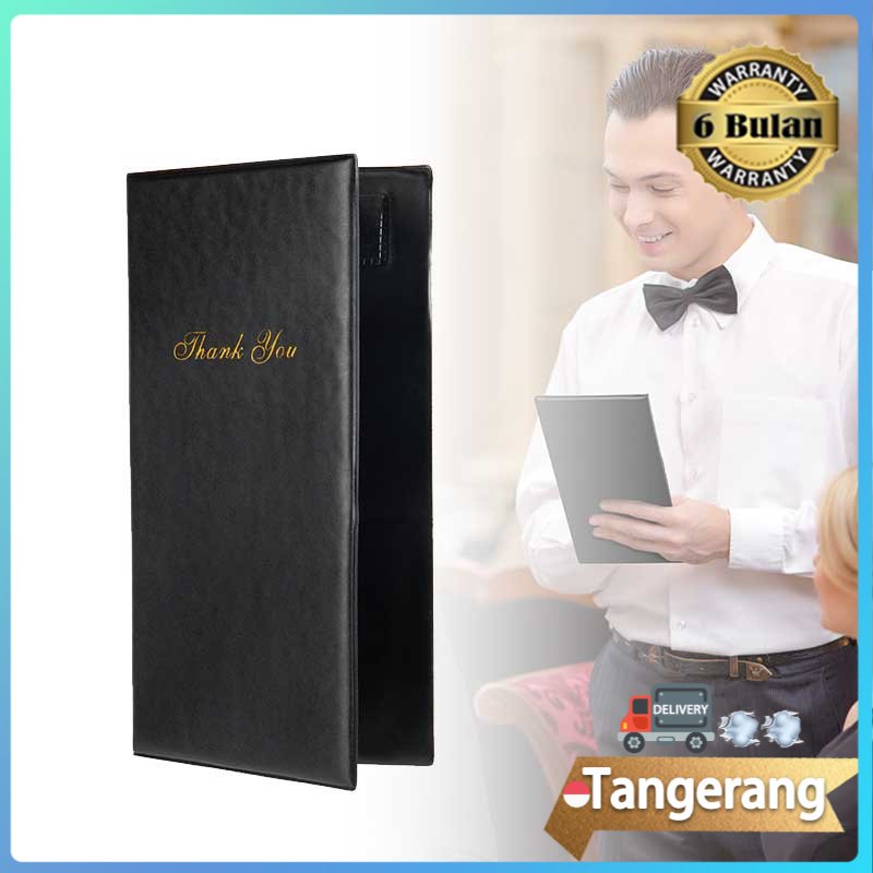 

Bill Holder Restoran Kualitas Tinggi / Bill Cover / Cover Bill / Bill Resto - Hitam