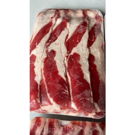 

Slice Beef Ausie Halal 500gr Shabu-Sukiyaki