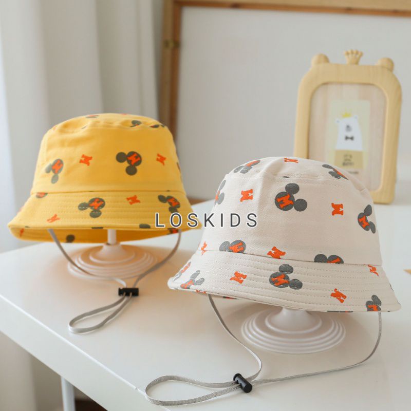 topi anak bucket Hats/topi tali sablon model terbaru 2022