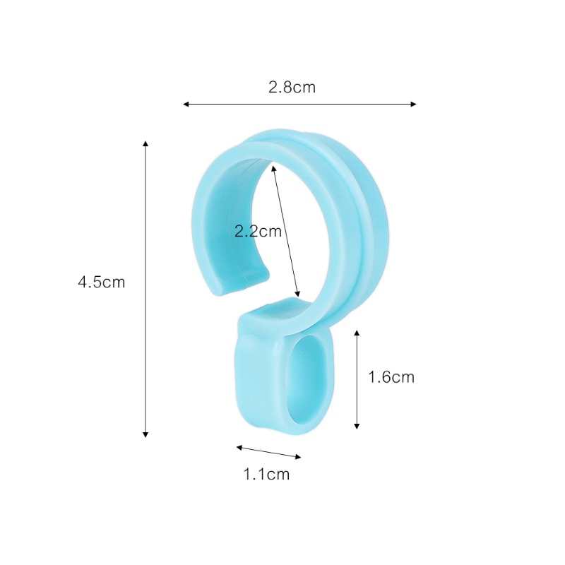 10pcs /Set Tahan Lama Rumah Laundry Pengeringan Tahan Angin Gantung Gesper Gantungan Kualitas Tinggi Rak Baju Plastik Anti-drop Hook