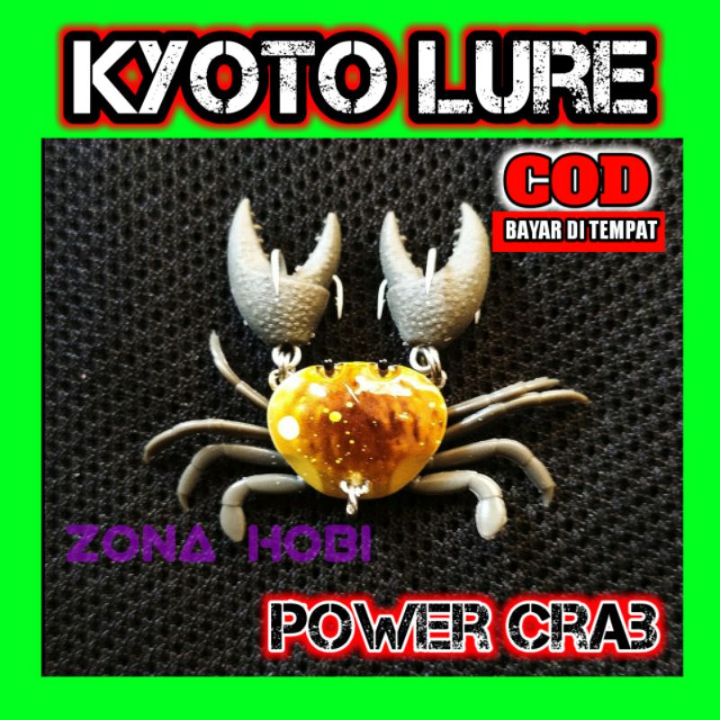 Umpan pancing casting lure Kyoto power crab