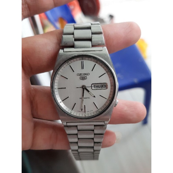 jam tangan seiko 5 Asli 100% original second mulus normal jaya anti karat