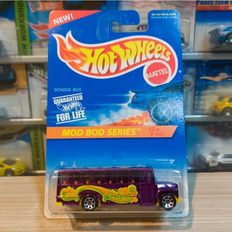 HOT WHEELS SCHOOL BUS - MOD BOD SERIES