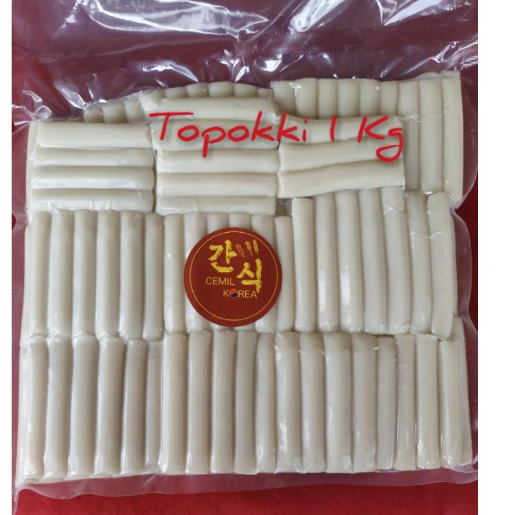 

[PRODUK 0PPUZ] TOPOKI/ TOPPOKI/ TtEOKBOKKI/ TOPOKKI/ RICE CAKE 1KG MAKANAN/CEMILAN KOREA 7LK