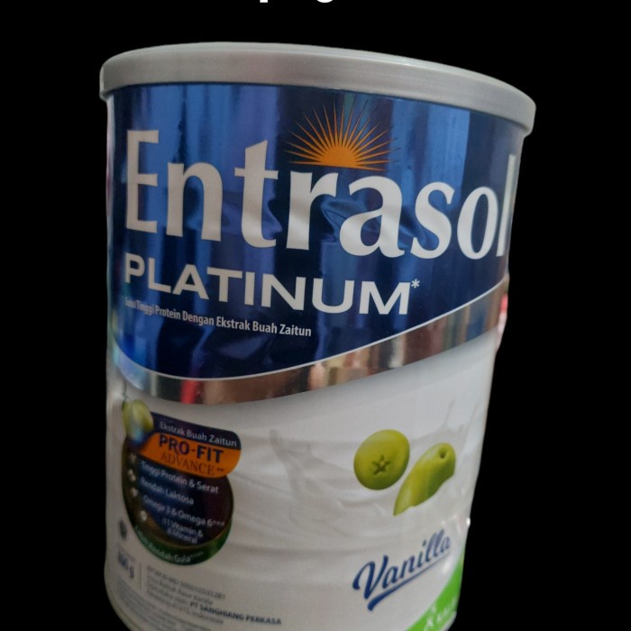 

[NEW] entrasol platinum 800gr vanila