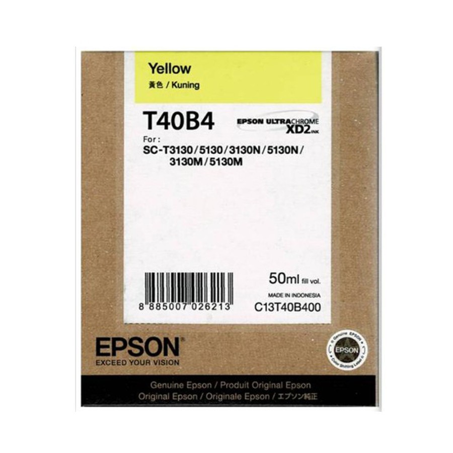 Tinta Epson T40B Original - for Epson Surecolor T5130 T3130 T3130N - YELLOW