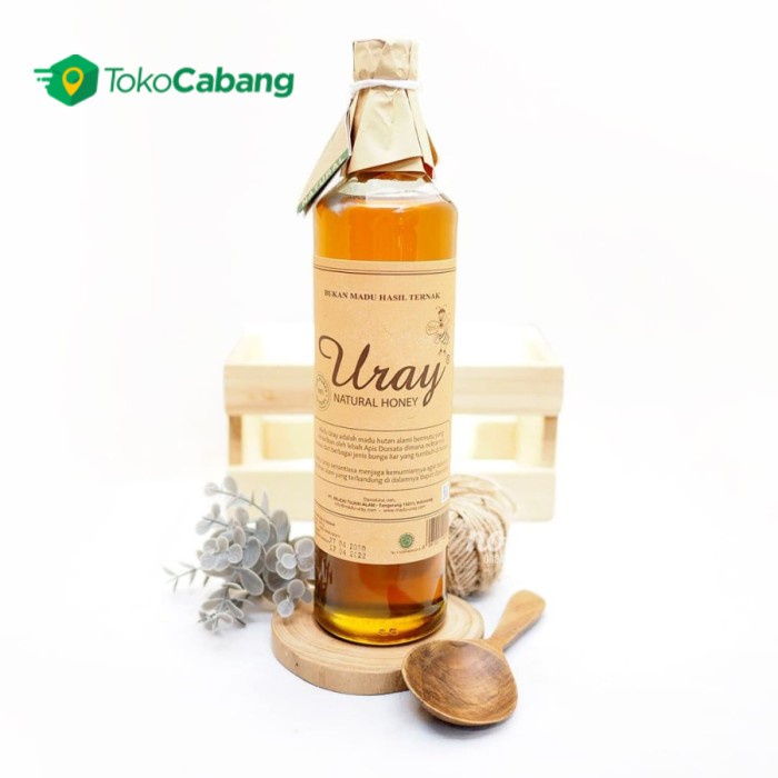 

Madu Uray / Madu Lebah Hutan / 100% Raw Natural Honey 640 ml-TC