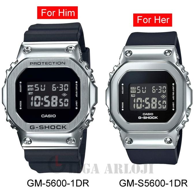 Casio G-Shock GM-5600-1DR & GM-S5600-1DR Couple GM-5600-1 / GM-S5600-1