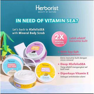 {READY} Herborist Mineral Body Scrub - 200gr