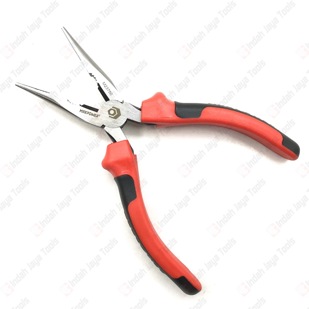MAXPOWER M23750 Tang Lancip 6 Inch - Long Nose Plier Steel