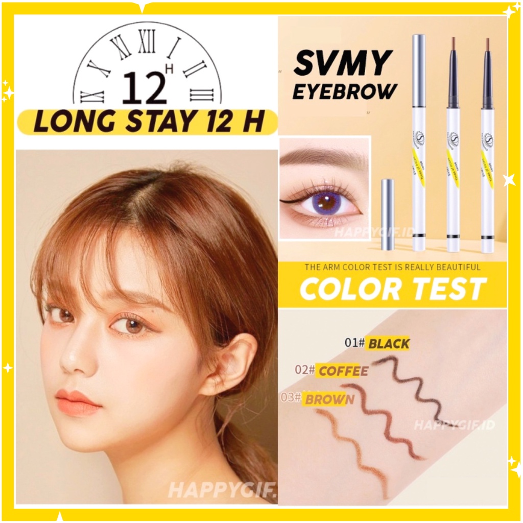 SVMY Pensil Alis Premium Eyebrow Tahan Lama 3 Warna LA197 804