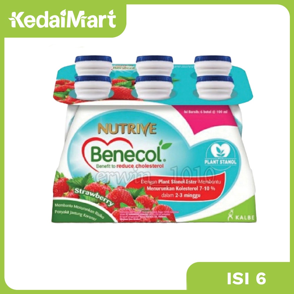 

Nutrive Benecol Strawberry Isi 6 x 100 ml