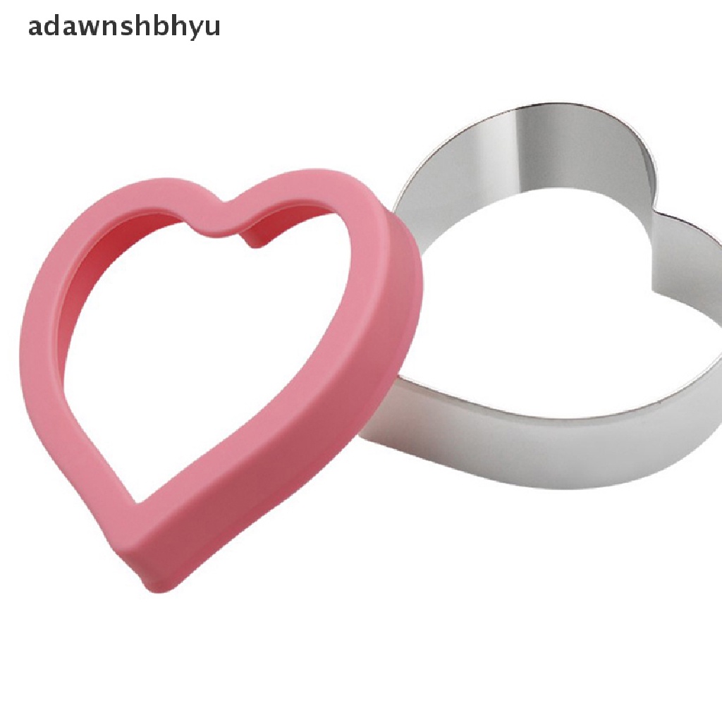 Adawnshbhyu Set Pemotong Dan Sealer Sandwich Bahan Stainless Steel Untuk Anak-Anak DIY Food Cookie Maker ID