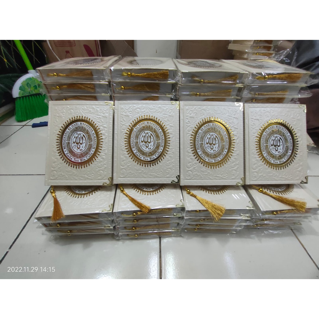 Buku Yasin Dan Tahlil/Buku Yasin HardCover/Buku Yasin 40 hari Almarhum/Grosiran Buku Yasin Dan Tahli