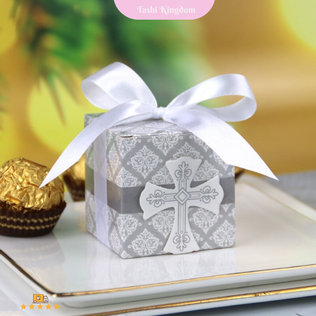 

Kotak Kado permen wedding/ kotak hadiah baptisan / kotak gift candy baby box dekorasi wedding