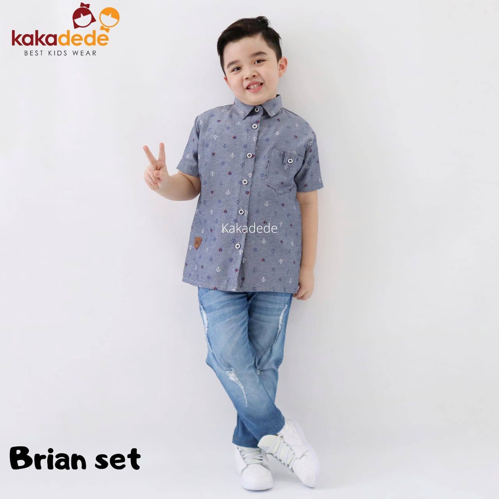 Set Kemeja Brian Kakadede