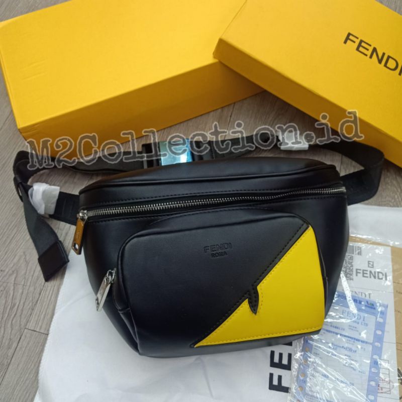 Waistbag Fendi 1 Eye Belt Bag Tas Pinggang Premium Quality